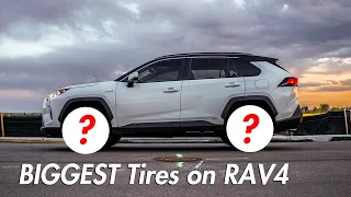 BIGGEST Tires on the new RAV4 without a lift! Off Road Build!