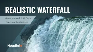 Houdini Tutorial | Waterfall Fluid Simulation | CGI & VFX Breakdown