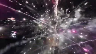 Видео фейерверка изнутри показали в Хэйхэ | Дрон пролетел сквозь салют 🎇