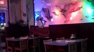 EddyDean Dancing & Singing 'Sway' at a local eatery.