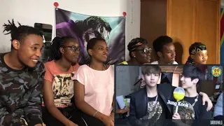 Africans react to BTS telling Taehyung how handsome he is, over... And over again...
