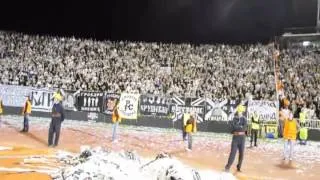 Partizan-Arsenal  Navijanje-Grobari Jug ! 28.9.2010*