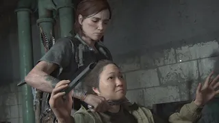 The Last of Us PART II [Abby meets Whitney vs Ellie meets Whitney] PS4 PRO