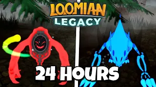 How lucky can I be in 24 Hours Hunting in Haunted Village 2023? | Loomian Legacy Roblox