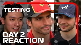 Drivers' Day 2 Reaction | F1 Pre-Season Testing 2023