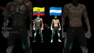PvP de países Ecuador🇪🇨 vs Honduras 🇭🇳 mira el video para ver quien ganó?