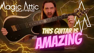 Amazing Custom Handmade Guitar!!! @MagicAtticGuitars