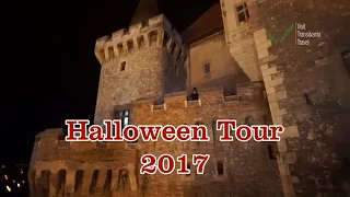 Romania travel vlog. Helloween tour. Helloween Party in Transylvania.