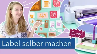 Label selber machen mit dem Cricut Joy & Cricut Maker 3