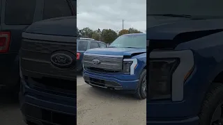 The electric Ford F-150 Lightning has the biggest front trunk (frunk) we've ever seen!