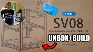 Sovol SV08 Production Unit 📦 Unboxing 🛠 Assembly 📃 Detailed Step-by-step Guide