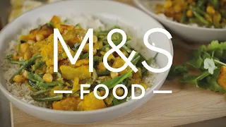 Chris' Velvety Vegan Pumpkin Curry | Feed Your Family | M&S FOOD