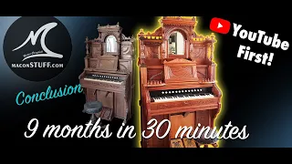 First Ever Complete Reed Organ Restoration Series on YouTube