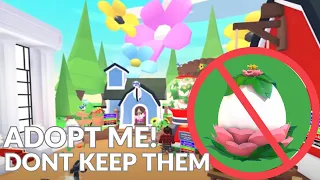 ⚠️*BEWARE*⚠️ Dont Keep The Garden Egg Pets Because Of This....😱 Adopt Me Roblox