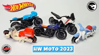 Hot Wheels Moto 2023 - Including the Treasure Hunt BMW R NineT Racer