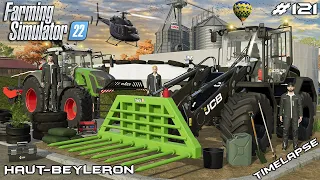 Buying new WHEEL LOADER for the FARM | Animals on Haut-Beyleron | Farming Simulator 22 | Episode 121