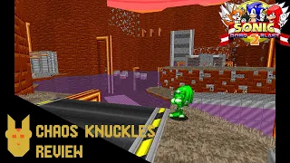 Chaos Knuckles Review : Sonic Robo Blast 2