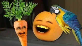 Annoying Orange - Garret the Parrot (Ft. Sean Klitzner & Bobjenz)