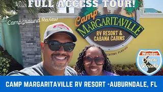 Camp Margaritaville RV Resort, Auburndale, Florida - Campground Review - Tampa-Orlando