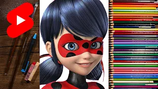 Drawing Miraculous Ladybug | DrawMOBY #short