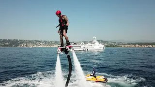 MY Garcon and Ace yacht Crew water toys training