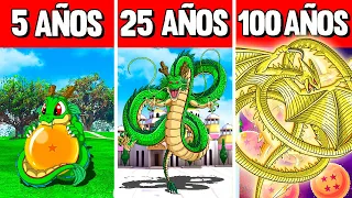 SOBREVIVÍ 100 AÑOS COMO SHENLONG en GTA 5 !! (Dragon Ball Z mod)