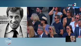 Cérémonie d'hommage à Jean Paul Belmondo