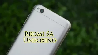 Xiaomi Redmi 5A (Grey 2GB 16GB)unboxing and hands on review