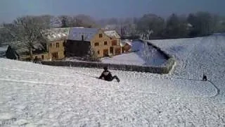 snow in Llanarthne 2010