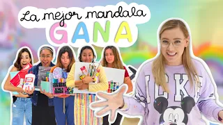 ¡LA QUE DIBUJE LA MEJOR MANDALA GANA! 🌈🤯