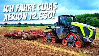 I drive a Claas Xerion 12.650!