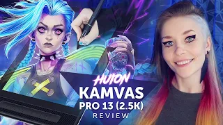 Huion Kamvas Pro 13 (2.5K) Unboxing + Review + Test Drawing