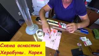 Схема оснастки Херабуны. Корея.