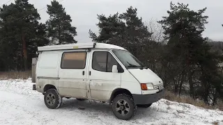 Превращение автодома Ford Transit Westfalia 1988г.в. в 4х4