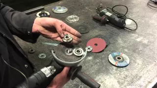 Angle Grinder Set up