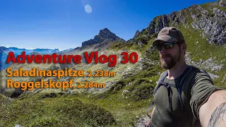 Biwak in den Bergen - Saladinaspitze (2238m), Roggelskopf (2284m) - Adventure Vlog 30