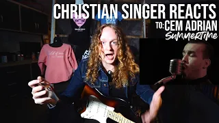 Christian Singer Joel Jackson reacts to CEM ADRIAN - Summertime