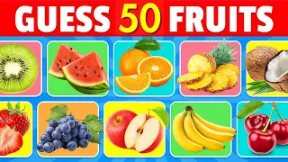 Guess the Fruit in 3 Seconds 🍍🍓🍌 | 50 Different Types of Fruit