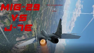 MiG-29 VS J-7E | Warthunder