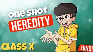 Heredity & Evolution Class 10 - Chapter 9 | Heredity In One Shot | Animation #board2023