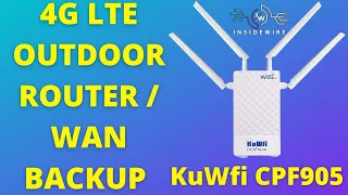 4G Backup for my UniFi Set up  - Kuwfi Outdoor 4G LTE Router