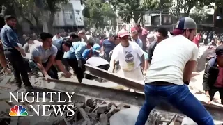 7.1-Magnitude Earthquake Rattles Mexico City | NBC Nightly News