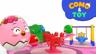 Como | Playground 2 | Learn colors and words | Cartoon video for kids | Como Kids TV