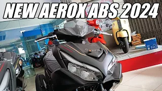 HARGA TERBARU NEW AEROX ABS 2024 MATTE BLACK