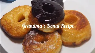 Grandma’s Donut Recipe