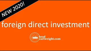 What is Foreign Direct Investment (FDI)? | IB Development Economics | PREVIEW bradcartwright.com