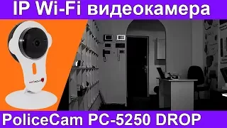 PC-5250 DROP PoliceCam | Ночь - Беспроводная камера видеонаблюдения | ukrdomofon.in.ua