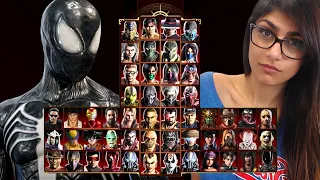 Mortal Kombat 9 - SYMBIOTE PETER 🕸 & MIA 😈 - Expert Tag Ladder - Gameplay @(1080p) - 60ᶠᵖˢ ✔