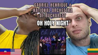 Gabriel Henrique, National Orchestra of Bucharest - Oh Holy Night Reaction | FIRST TIME HEARING