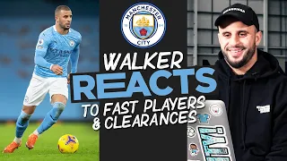 KYLE WALKER | 'KDB with the ball is very, VERY quick' | Who is the Quickest player at Man City?